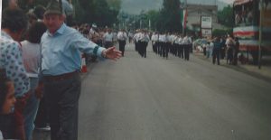 40° Sezione di Creazzo 1987 - Sfilata verso il Parco degli Alpini 